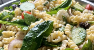 Greek-Inspired Gemelli Pasta Salad