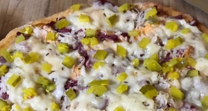 Reuben Pizza