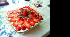 Strawberry Tiramisu Without Eggs