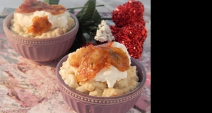 Japanese Banana Rice Pudding