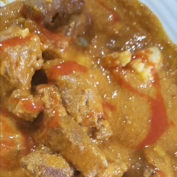 Peanut Butter Goat Soup