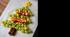 Christmas Tree Fruit Platter
