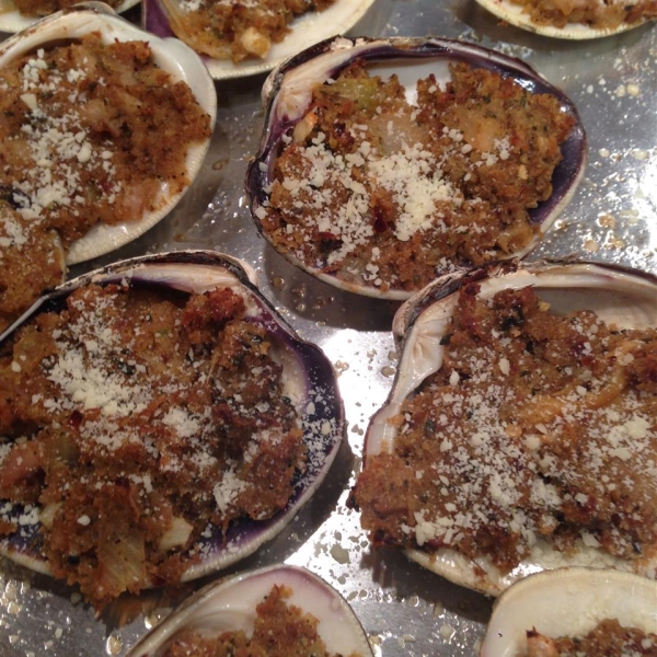 Baked Stuffed Clams