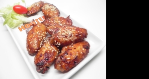 Chicken Wings with Hoisin Sauce and Honey