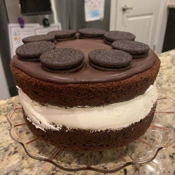 Chocolate-Covered OREO Cookie Cake