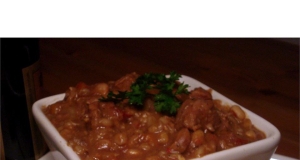 Beef, Bean and Barley Stew