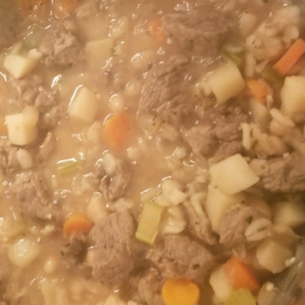 Beef, Bean and Barley Stew