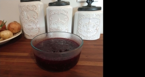 Brown Sugar and Port Cranberry Sauce