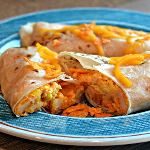 Nacho Daughter-In-Law's Cheesy Breakfast Burrito