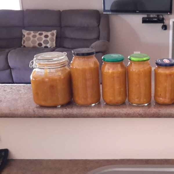 Betty's Green Tomato Chutney