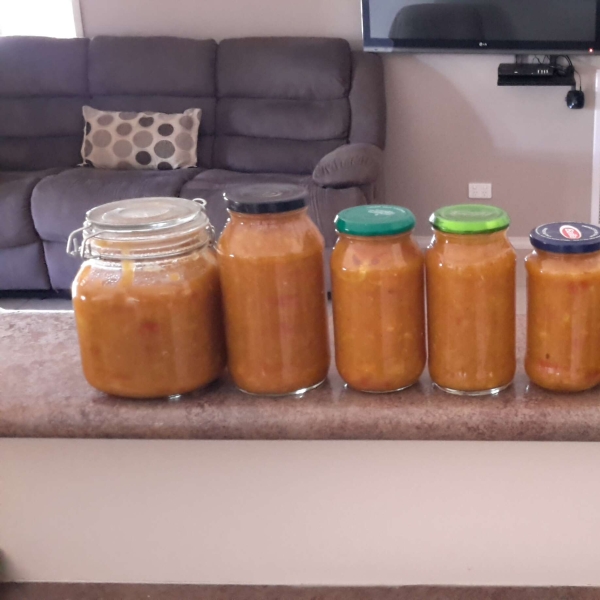 Betty's Green Tomato Chutney