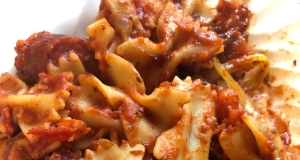 Sausage and Pepper Penne