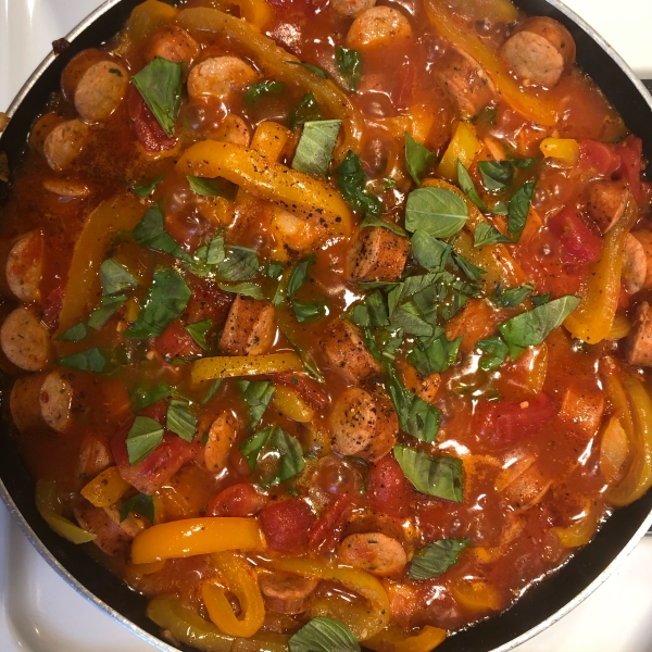 Sausage and Pepper Penne