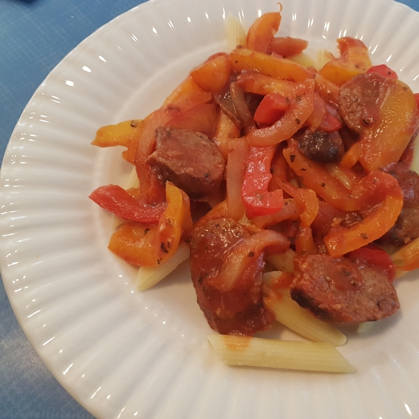 Sausage and Pepper Penne