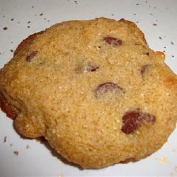 Whole White Wheat and Honey Chocolate Chip Cookies