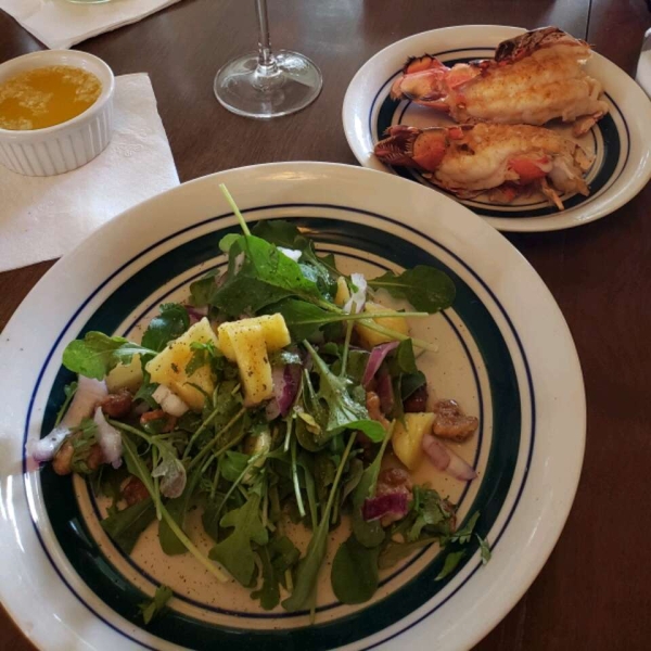 Pineapple Rocket Salad