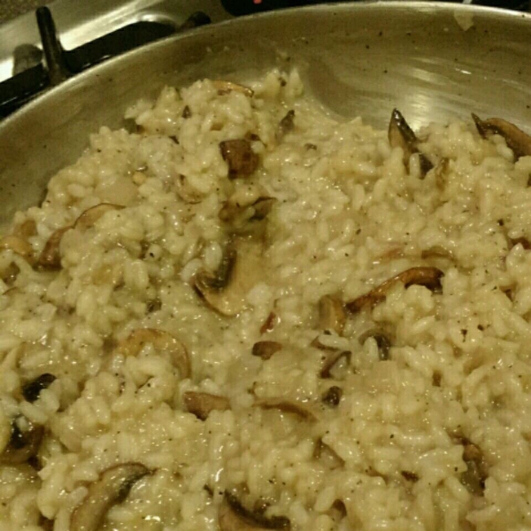 Baked Wild Mushroom Risotto