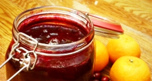 Festive Fresh Blueberry and Cranberry Relish