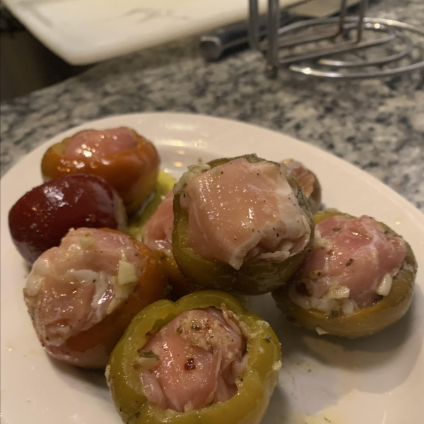 Marinated Stuffed Cherry Peppers