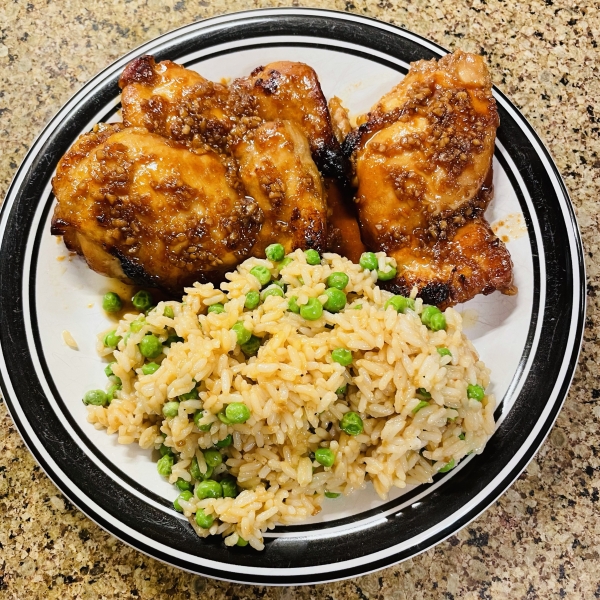 Asian Glazed Chicken Thighs