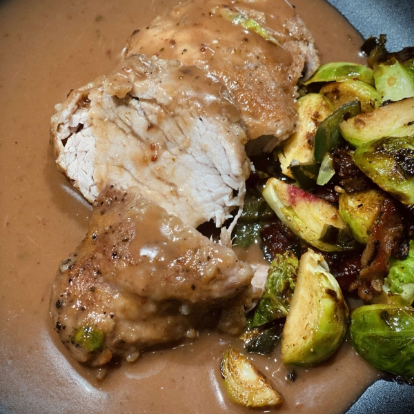 Instant Pot Orange-Cranberry-Balsamic Pork Loin