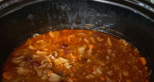 Cabbage Beef Soup