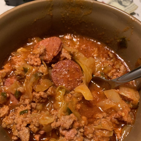 Cabbage Beef Soup