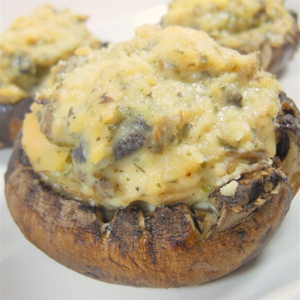 Chicken-Stuffed Mushrooms