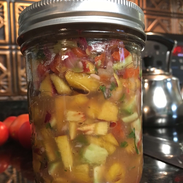 Peach Avocado Salsa