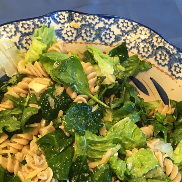 Lemon Basil Pasta Salad