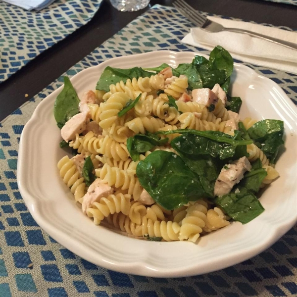 Lemon Basil Pasta Salad