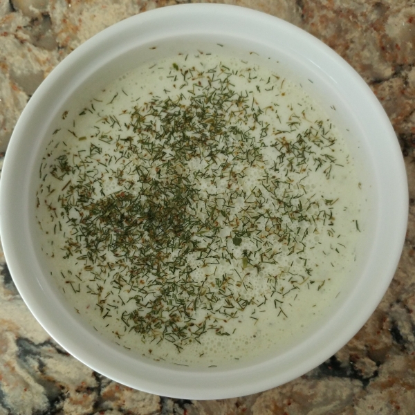 Chilled Cucumber Yogurt Soup