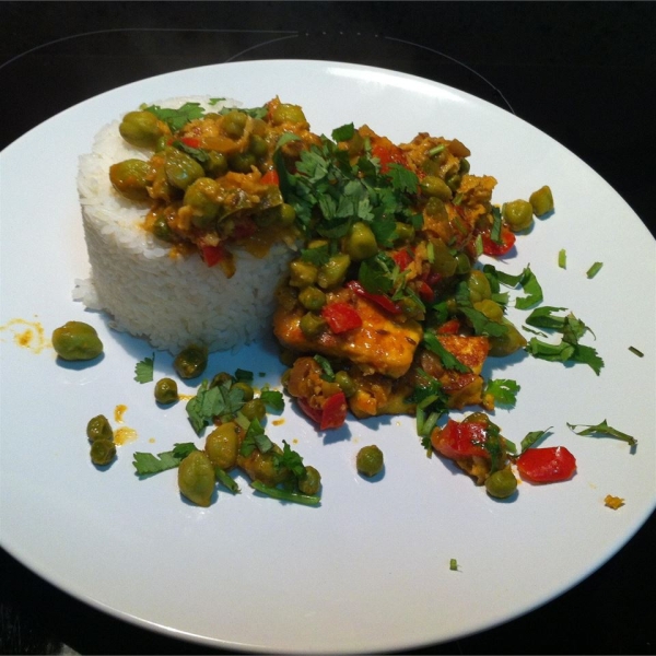 Indian Matar Paneer (Cottage Cheese and Peas)