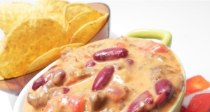 Sunday Football Cheese Dip and Chips