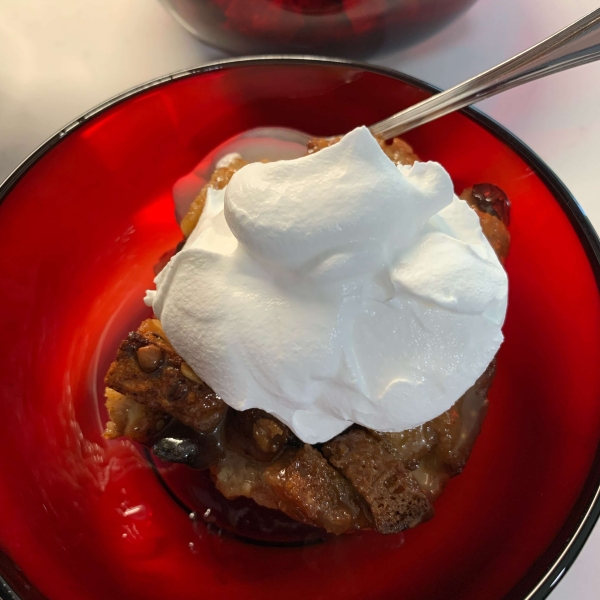 Bread Pudding with Whiskey Sauce