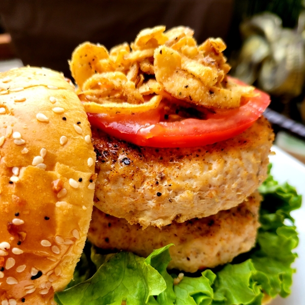 Baked Chicken Burger