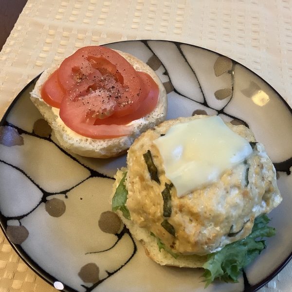 Baked Chicken Burger