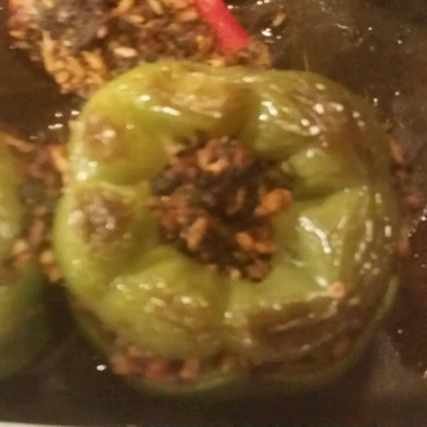 Tina's Greek Stuffed Peppers