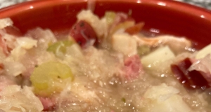 Instant Pot Sauerkraut Soup with Sausage
