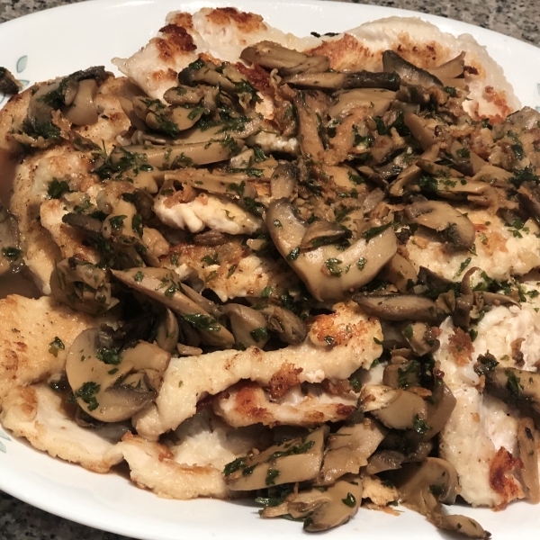 Veal or Chicken Marsala