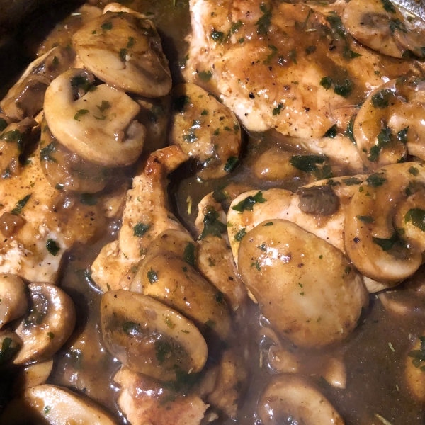 Veal or Chicken Marsala