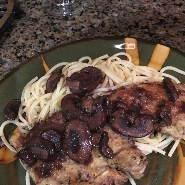 Veal or Chicken Marsala