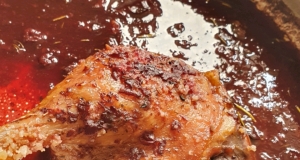 Roast Duck Legs With Red Wine Sauce