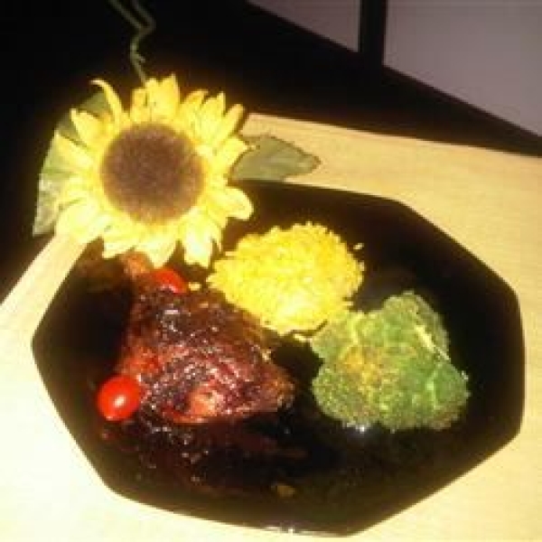 Roast Duck Legs With Red Wine Sauce