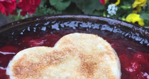 Tart Cherry Cobbler