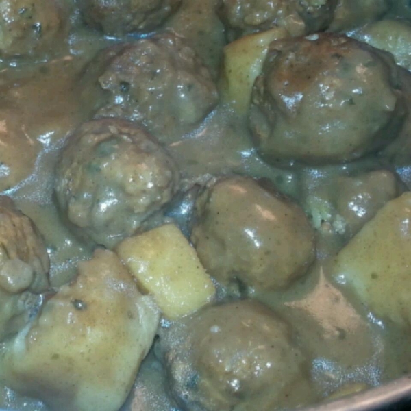 French Canadian Meatball Stew