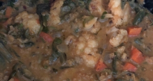 Vegan Indian Curry with Cauliflower and Lentils
