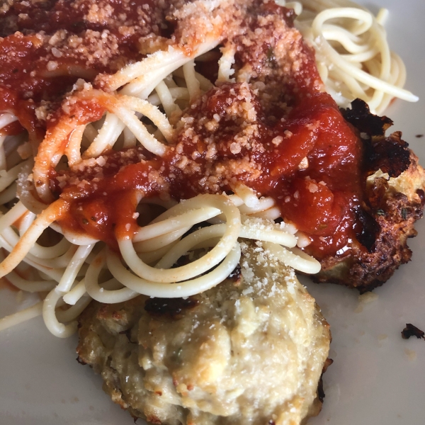 Cheesy Chicken Meatballs