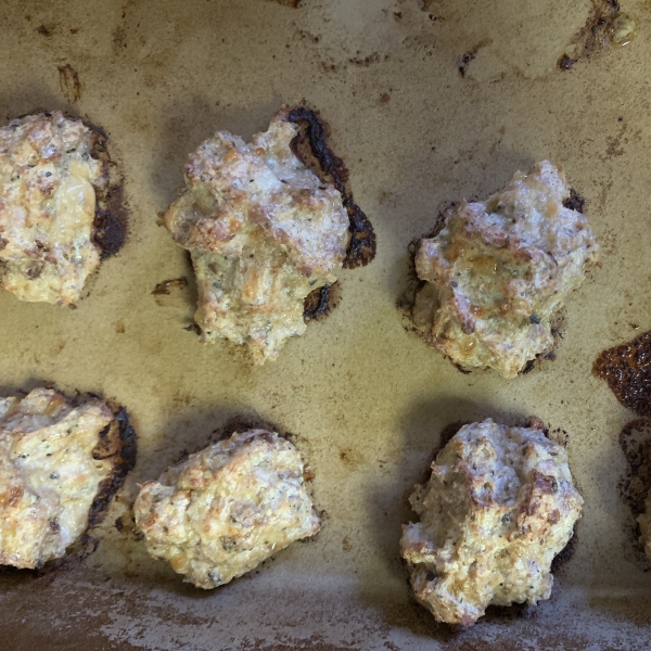 Cheesy Chicken Meatballs