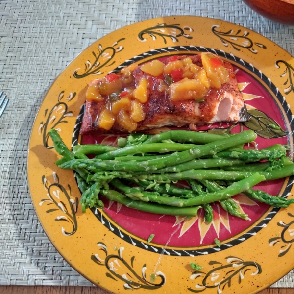 Cedar Plank-Grilled Salmon